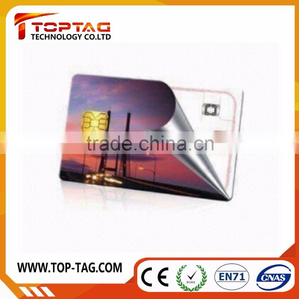 Low cost Contact IC card / inkjet printable rfid card proximity cards