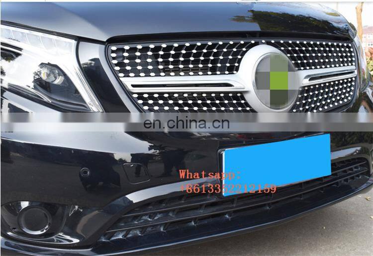 V class W447 ABS material grille fit for W447 vito v250 v260 front bumper grille