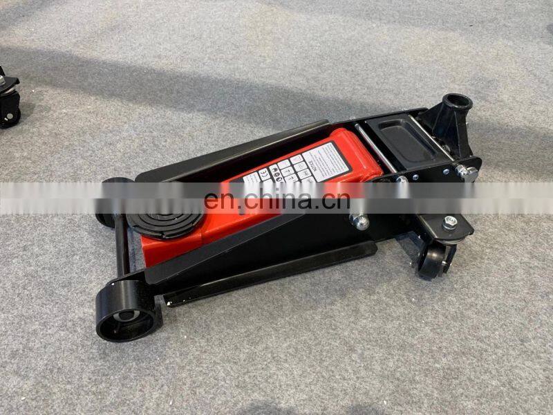 3 ton low profile hydraulic car jack quick lift CE standard with Dual Pump
