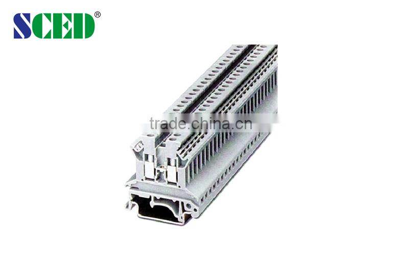 4.2mm rail-mounted terminal blocks UL94-V0