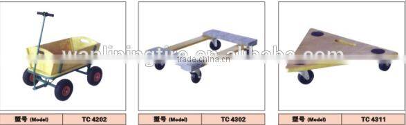 solid PU wheel yellow10*3.00-4 fixed PU Castor