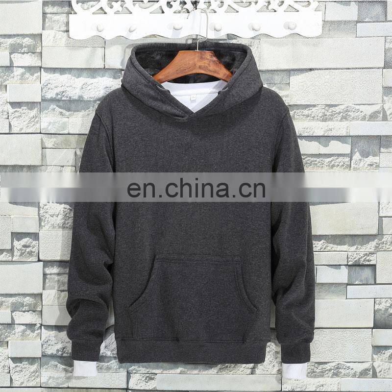 Wholesale custom LOGO cotton men and women couple wear plus size casual sports pullover hooded sweater men