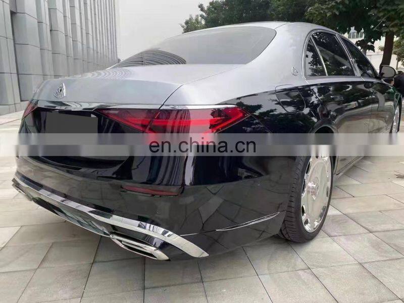 Runde New Arrival For 2021-2022 Mercedes-Benz S-Class W223 Upgrade Maybach Style Body Kit Front Bumper Grille Rear Bumper