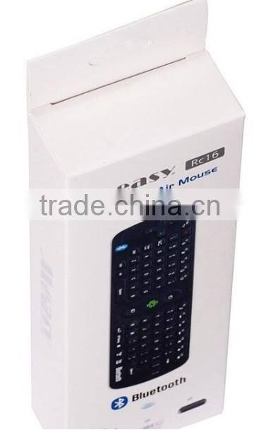 2014New coming! MEASY RC16 Bluetooth3.0 Fly Mouse Keyboard for Andriod TV Smart Box Dongle