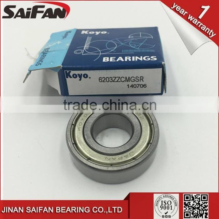 Original Japan KOYO Bearing 6204ZZ KOYO Ball Bearing 6301ZZ 6302ZZ Bearing