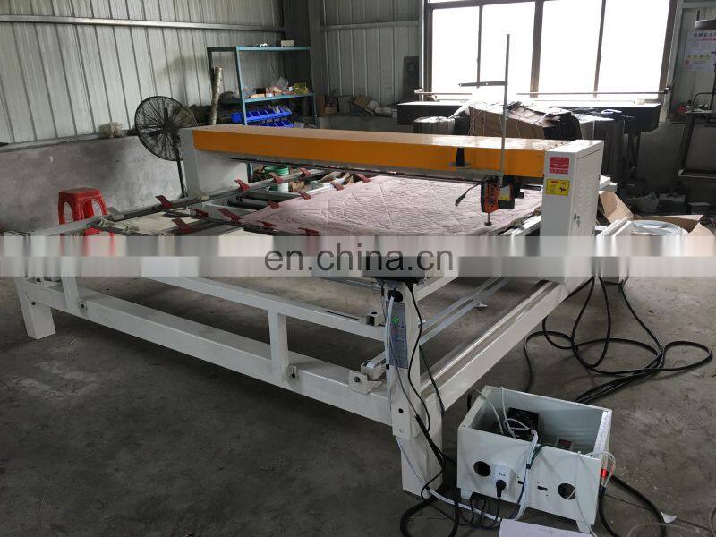 Industrial computerized single head quilting machine needle quilting sewing machine