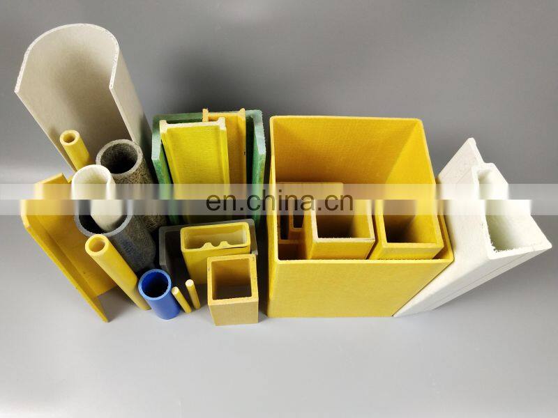 glass fiber reinforced plastic pipe FRP GRP Square Tube 100x100 FRP profiles