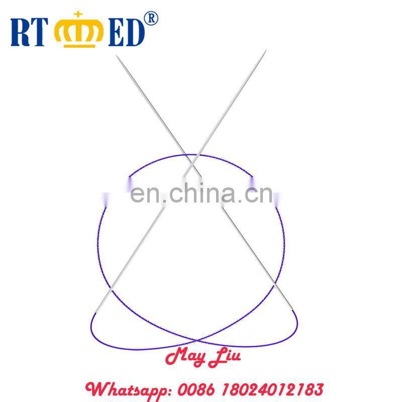 HDK beauty vline eyebrow lifting absorbable polydioxanone PDO VSORB 21G-110mm/18G-110mm Double W Needle