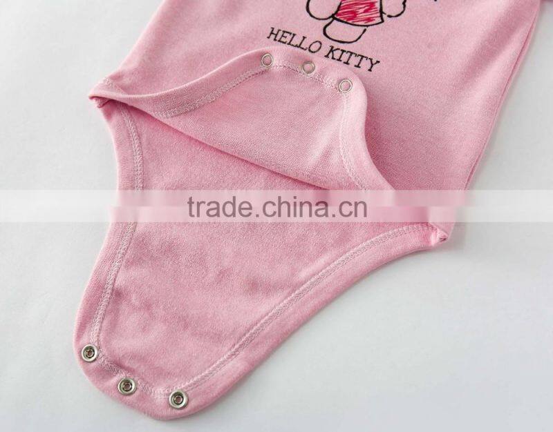 baby rompers babysuit with front print