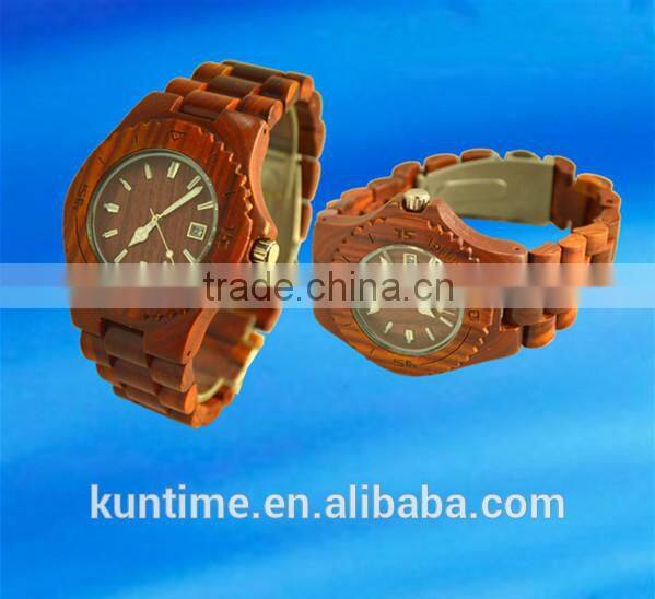 2015 mens watches Import Sandalwood reloj de madera