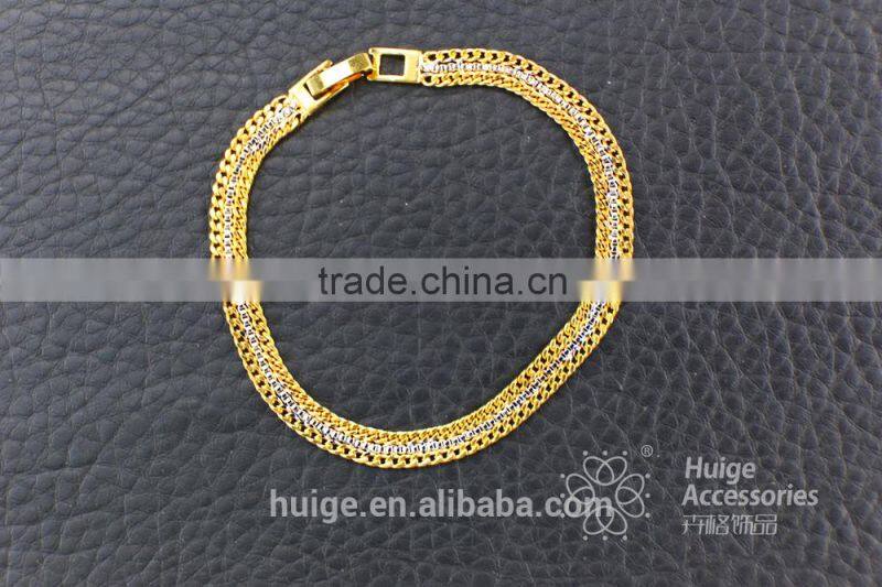 2015 popular wholesale fashion gold bracelet for women