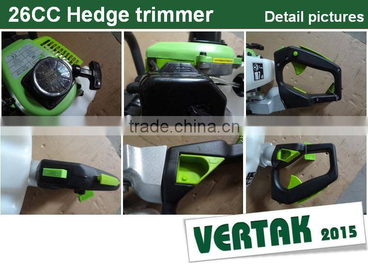 510mm 26cc gasoline engine hedge trimmer