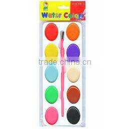 Ellipse damp-dry Watercolor Paint Set with a Brush