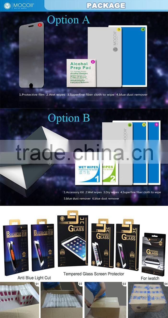 Latest Chinese prodcut MOCOll Brand universal anti shock for oneplus one 2.5D tempered glass screen protector