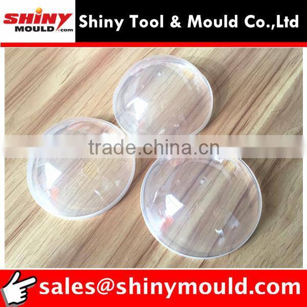 2 cavities plastic thin wall milk tea cup lid mould