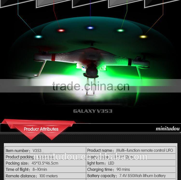 V353 1080P HD Camera Headless Mode 6 Axis Gyro RC helicopter