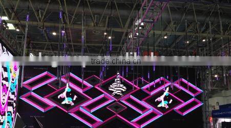 good kind Triangle background wall-P5 , LED display and DJ Booth
