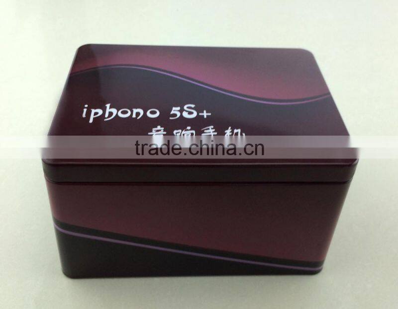 Beautiful IPHONE5 mobile phones tin cans