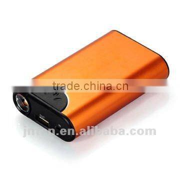 5V 6000mah +LED Accent light Portable/Emergency Mobile Power Bank supply One year warranty