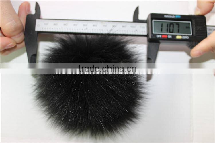 100% Real Fox Pom Pom Fur Balls Fashion Accessories For Bag Pendant