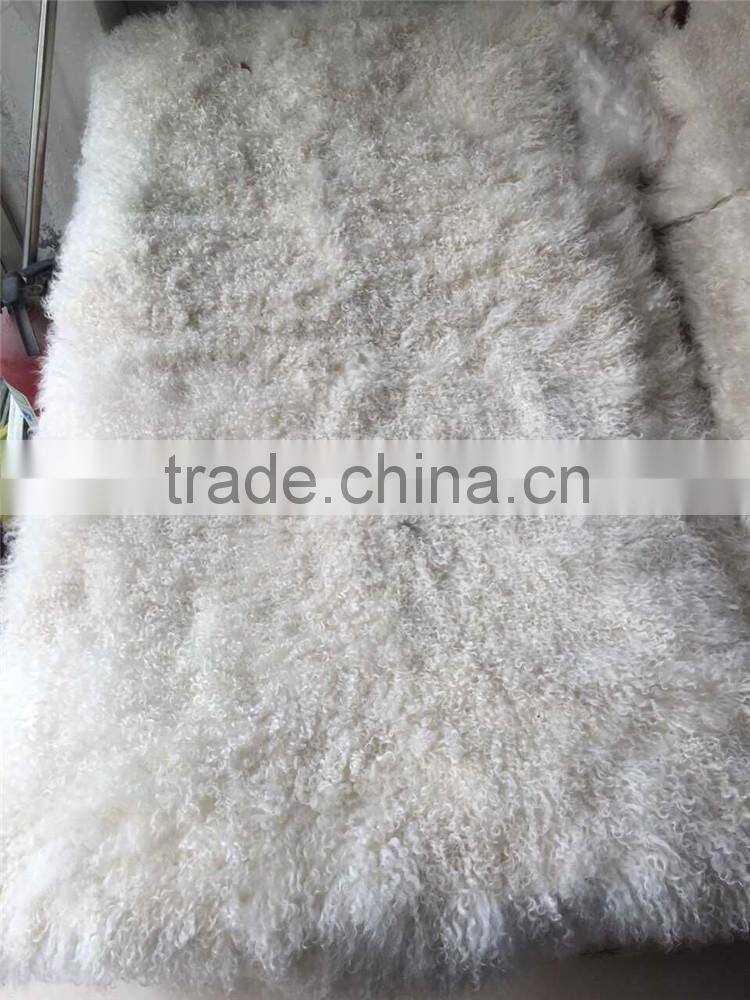 Elegant Genuine Lamb Skin Fur Plate For Home Carpet/Blanket/Car