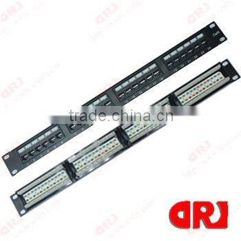 Cat6 Female UTP 24 ports with LED Light Patch Panel
