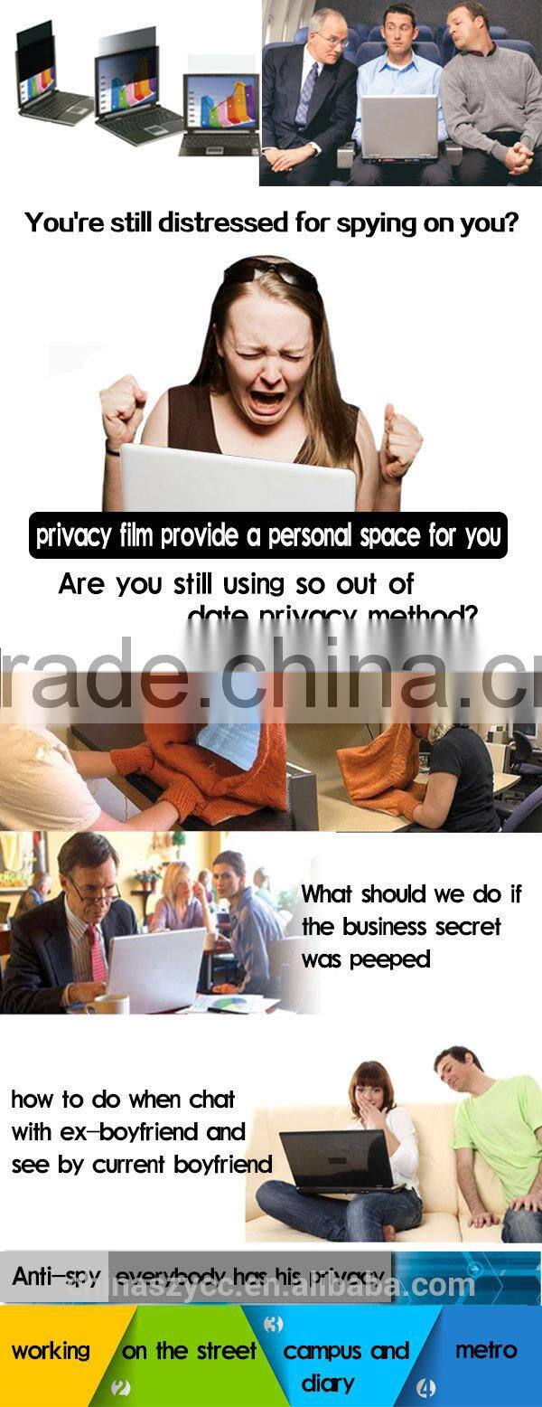 15.6'' privacy screen protector/filter/guard for notebook/LCD monitor