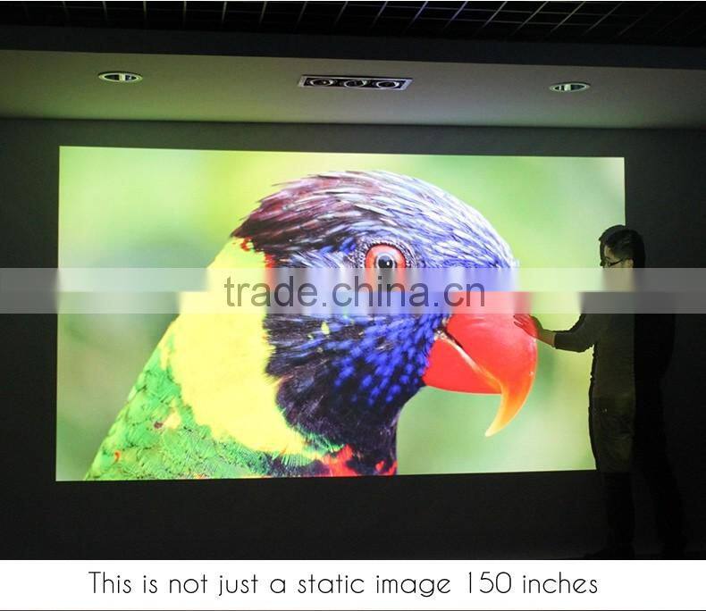 High Quality 2800 Lumens 72-150" 3D Home Theater Portable Projector Movie Projector For Education+Entertainment