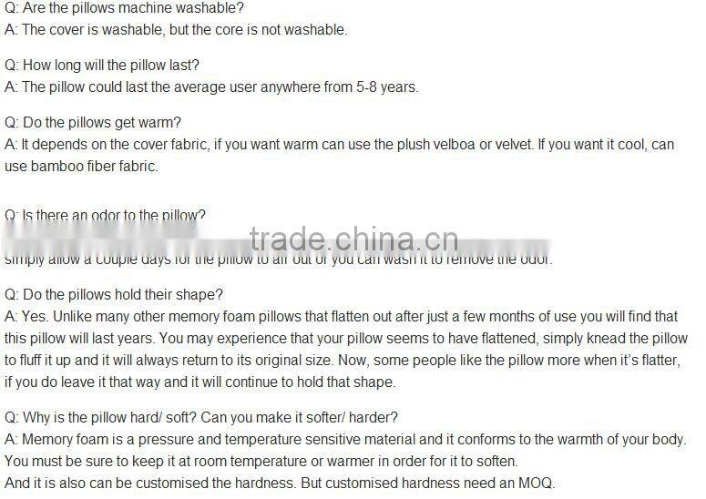 Coccyx orthopedic comfort foam seat cushion