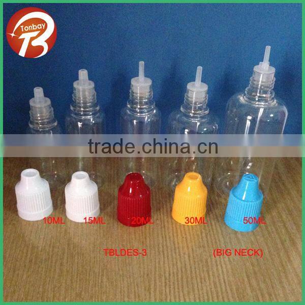 10ml 15ml 20ml 30ml 50ml empty PET Clear eye dropper bottle
