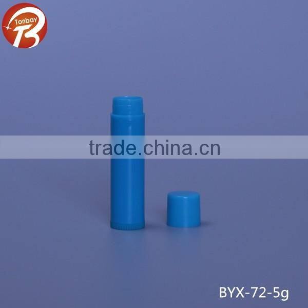 5g empty plastic lip gloss tube, lipstick tube