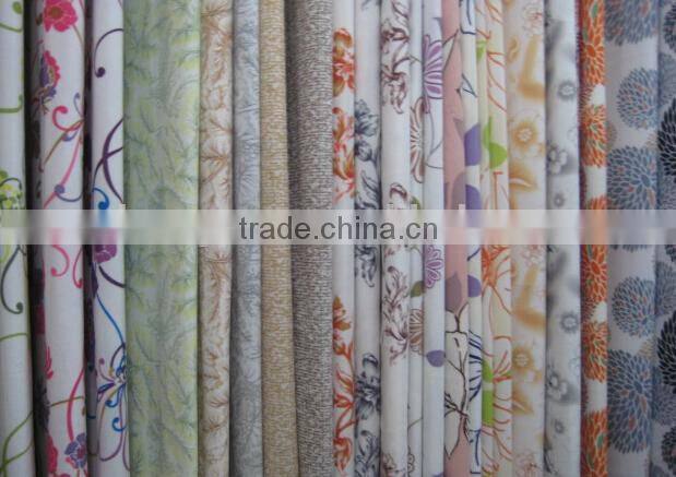 100% polyester pigment printing bed sheet fabric/ Printed Upholstery Fabric/brushed fabric