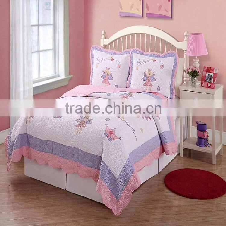 New arrivals fancy romantic touch satin pillowcase berdding set