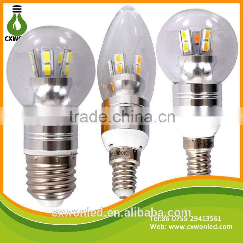7W LED Candle Light, 45W Replacement Candle LED Light, E14 LED Light Candle