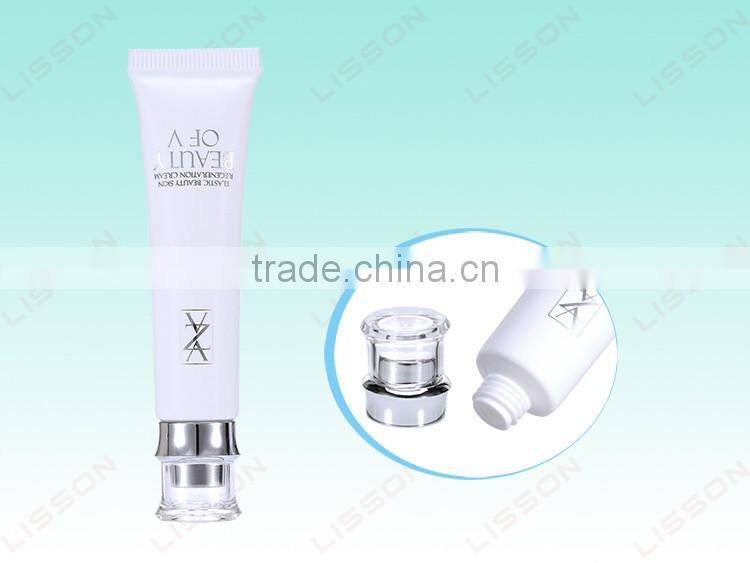D19 10ml-25ml Skin Regeneration Cream Tube with Sepcail Transparent Cap