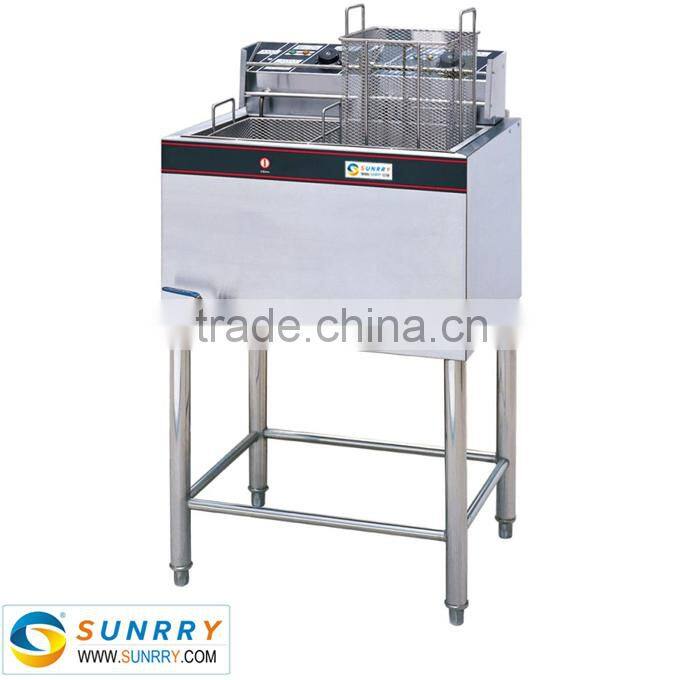 Commercial top deep henny penny fryers 2 baskets 27 liters snack pellet fryer (SY-FF27 SUNRRY)