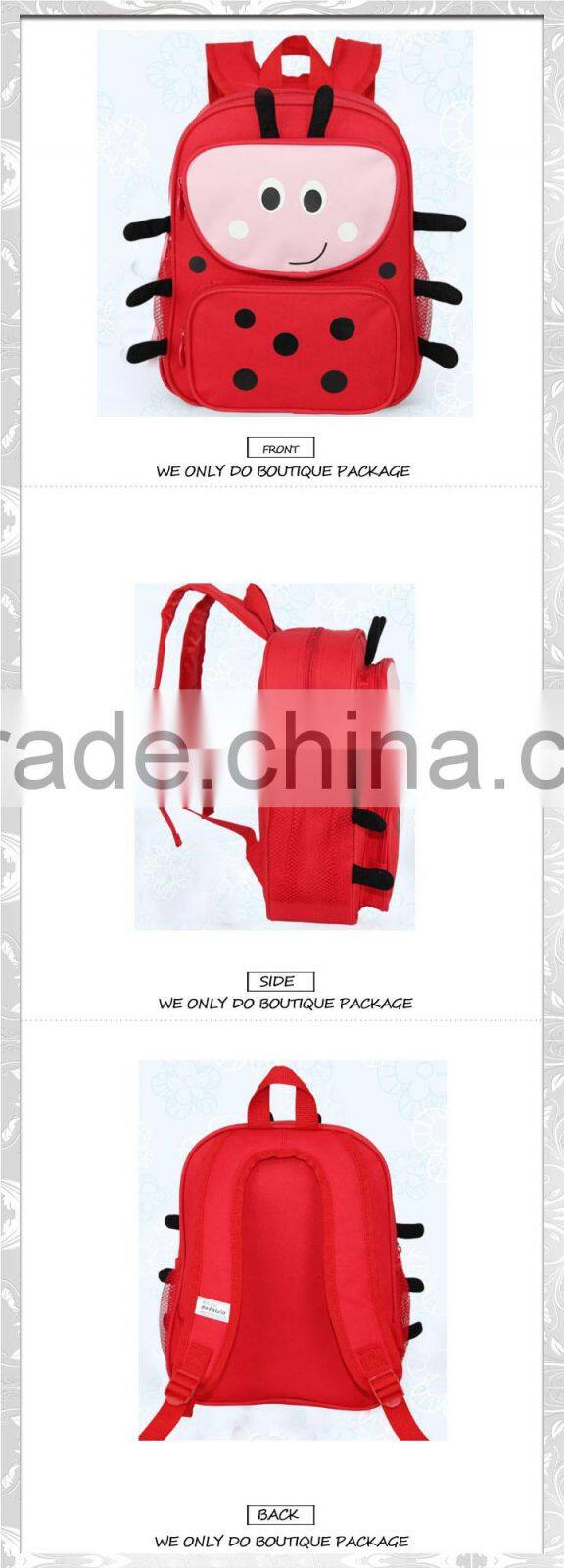 Funky new design child school bag girls backpack