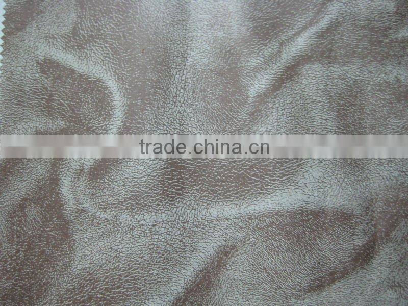 polyester micro suede animal print fabric