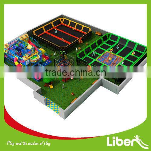 Professional manufacture indoor trampoline park equipment with factory price