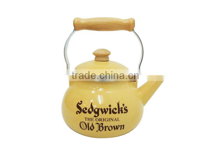 1.5L small looks enamelled kettles/portable kettle/milk kettle