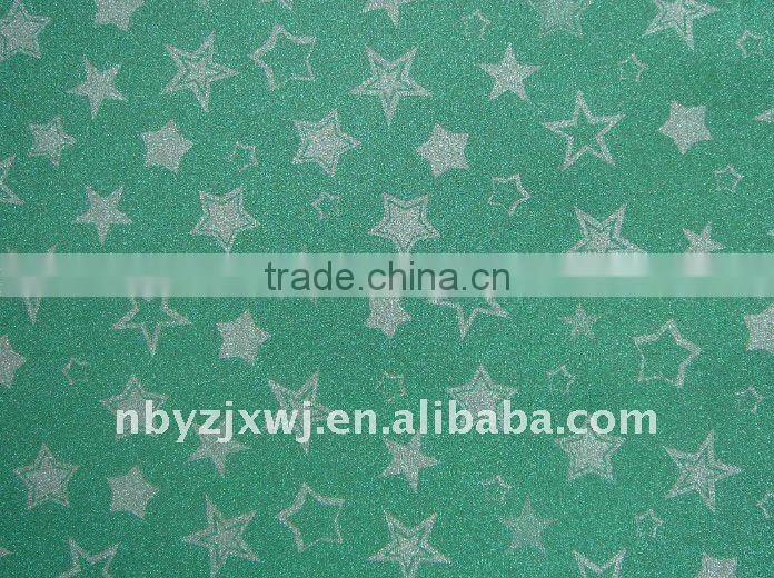 colorful cheap glittering 0.3mm pp sheet