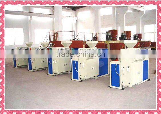320kg/h single screw plastic extruder with high output