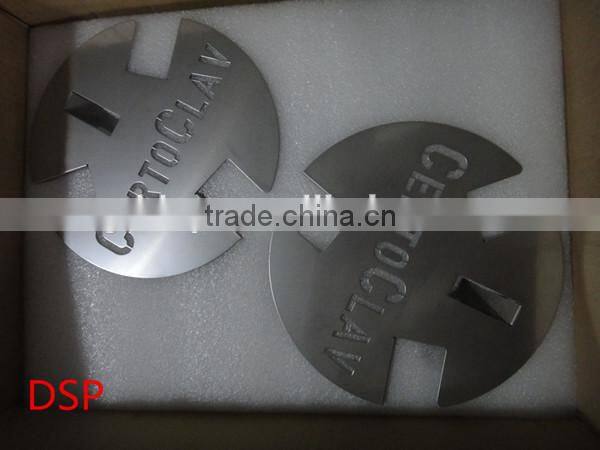 2014 hot sell powder coating cnc and wire cutting customize metal plate