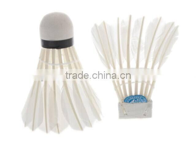 Good Quality Goose Feather Cheap Shuttlecock Badminton