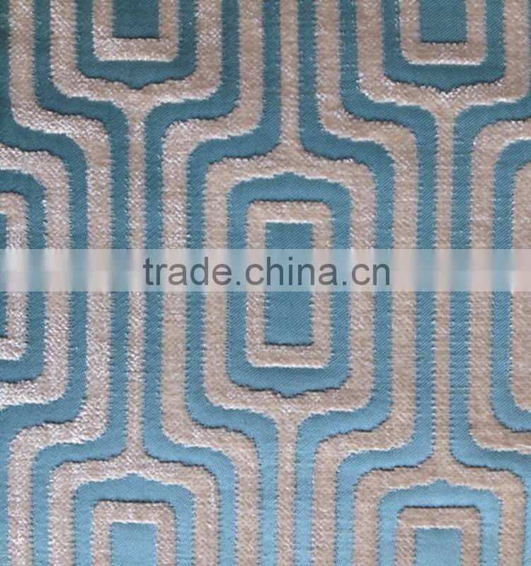 100% polyester china fashion linen look sofa fabric