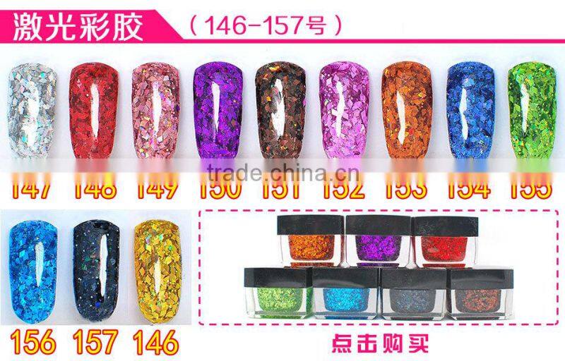 GEL 20ML Soak off color GEL for nail art 147 colors for choose