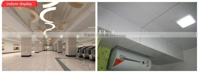 4mm two sides with colors broken core PE aluminum composite panel partitional and door panel