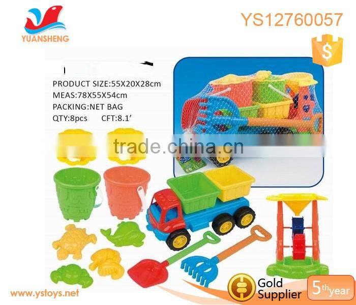 Summer newest outdoor toy plastic bucket beach toys for sale