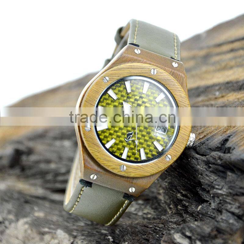2015 hot sell novely antique brand watch quartz watch genuine leather strap watch