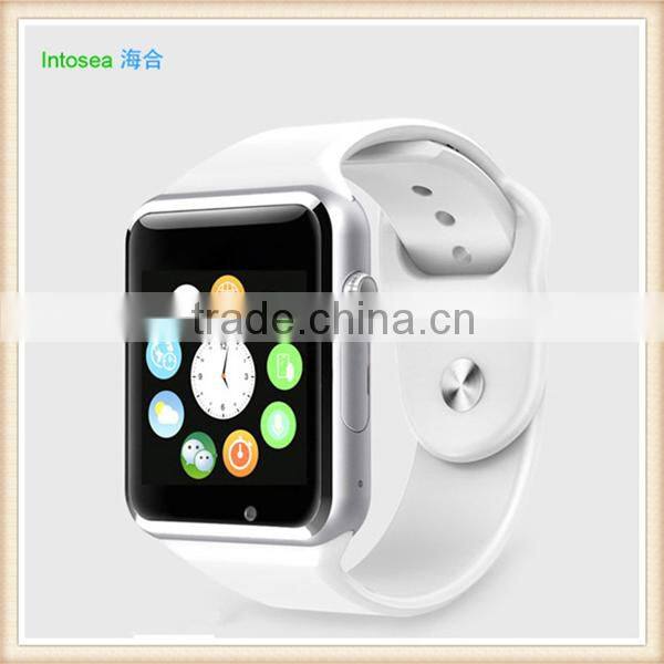 2015 Hot selling bluetooth android smart watch health tracker wrist watches support sim card